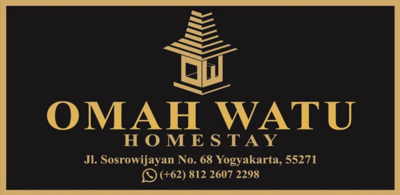 Omah Watu Homestay Yogyakarta Exterior foto